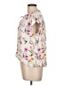 Buffalo by David Bitton Floral Ivory Short Sleeve Blouse Size L - photo 5