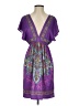 Flying Tomato Paisley Purple Cocktail Dress Size XXS (estimated) - photo 1