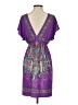 Flying Tomato Paisley Purple Cocktail Dress Size XXS (estimated) - photo 2