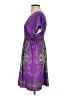 Flying Tomato Paisley Purple Cocktail Dress Size XXS (estimated) - photo 5