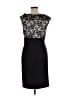 Connected Apparel 100% Polyester Black Cocktail Dress Size 10 - photo 2