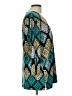 JM Collection Teal 3/4 Sleeve Blouse Size L - photo 4