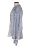 Veronica Beard Print Blue Long Sleeve Blouse Size 12 - photo 5