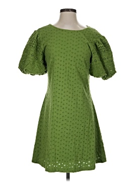 free people green polka dot dress Free People Butterfly Babe Midi Dress in Jade Combo
