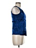 Jessica Blue Sleeveless Blouse Size M - photo 4
