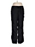 Caslon 100% Linen Black Linen Pants Size L - photo 1