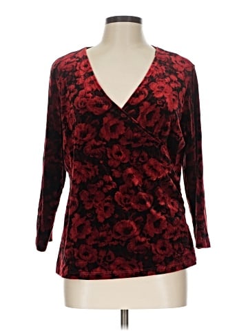 Jaclyn Smith 3/4 Sleeve Top (view 1)