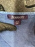 Roaman's 100% Rayon Blue 3/4 Sleeve Blouse Size 20 - photo 7