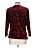 Jaclyn Smith Burgundy 3/4 Sleeve Top Size L - photo 2