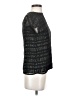 Reiss Black Short Sleeve Silk Top Size 0 - photo 4