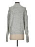 Gap Solid Gray Turtleneck Sweater Size S - photo 2
