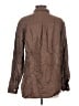 Gap 100% Linen Brown Long Sleeve Button-Down Shirt Size S - photo 2