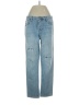 Gap 100% Cotton Hearts Blue Jeans Size 26 waist - photo 1