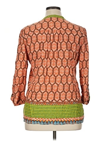 New Directions 3/4 Sleeve Blouse (view 2)
