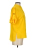 MICHAEL Michael Kors Yellow Short Sleeve Turtleneck Size P (petite) - photo 4