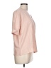 Unbranded Color Block Pink Short Sleeve Blouse Size L - photo 4