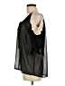 American Dream 100% Polyester Black 3/4 Sleeve Blouse Size M - photo 5