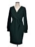 DKNY Solid Green Cocktail Dress Size 12 - photo 1