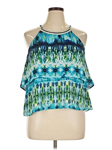 Iz Byer Sleeveless Blouse (view 1)