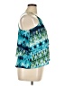 Iz Byer 100% Polyester Teal Sleeveless Blouse Size XL - photo 4