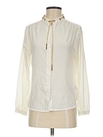 MICHAEL Michael Kors Long Sleeve Blouse (view 1)