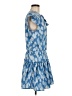 Mud Pie Blue Casual Dress Size M - photo 4