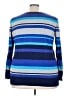 Lane Bryant Stripes Blue Pullover Sweater Size 22 - 24 Plus - photo 2