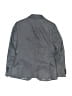 Lauren by Ralph Lauren 100% Polyester Chevron-herringbone Gray Blazer Size 8 - photo 2
