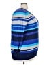 Lane Bryant Stripes Blue Pullover Sweater Size 22 - 24 Plus - photo 4