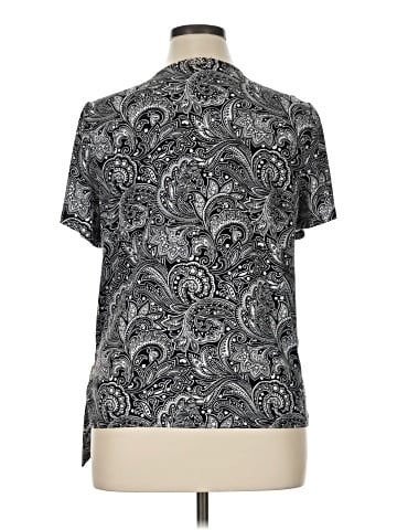 MICHAEL Michael Kors Short Sleeve Blouse (view 2)