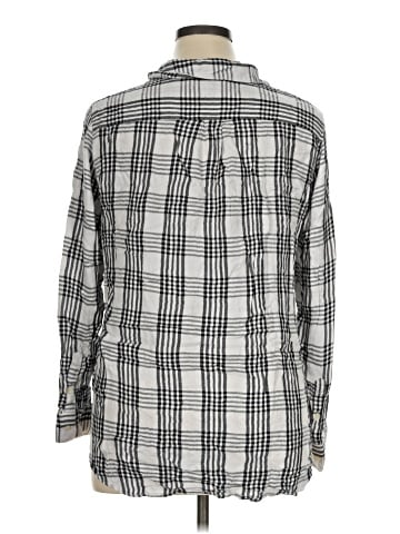 Banana Republic Factory Store Long Sleeve Button-Down Shirt (view 2)