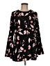 Halogen Black Long Sleeve Blouse Size M - photo 1