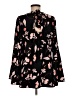 Halogen Black Long Sleeve Blouse Size M - photo 2