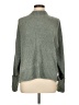 Pink Rose 100% Polyester Gray Turtleneck Sweater Size L - photo 1