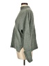 Pink Rose 100% Polyester Gray Turtleneck Sweater Size L - photo 5