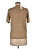 Ann Taylor Tan Short Sleeve Top Size M - photo 2