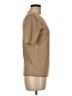 Ann Taylor Tan Short Sleeve Top Size M - photo 4