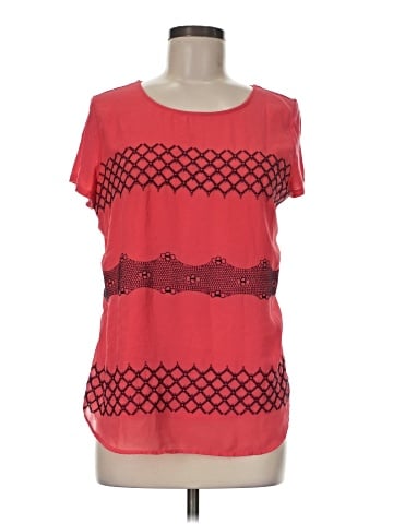 Ann Taylor Factory Short Sleeve T-Shirt (view 1)