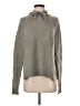 Olivia Sky Solid Gray Turtleneck Sweater Size S - photo 1