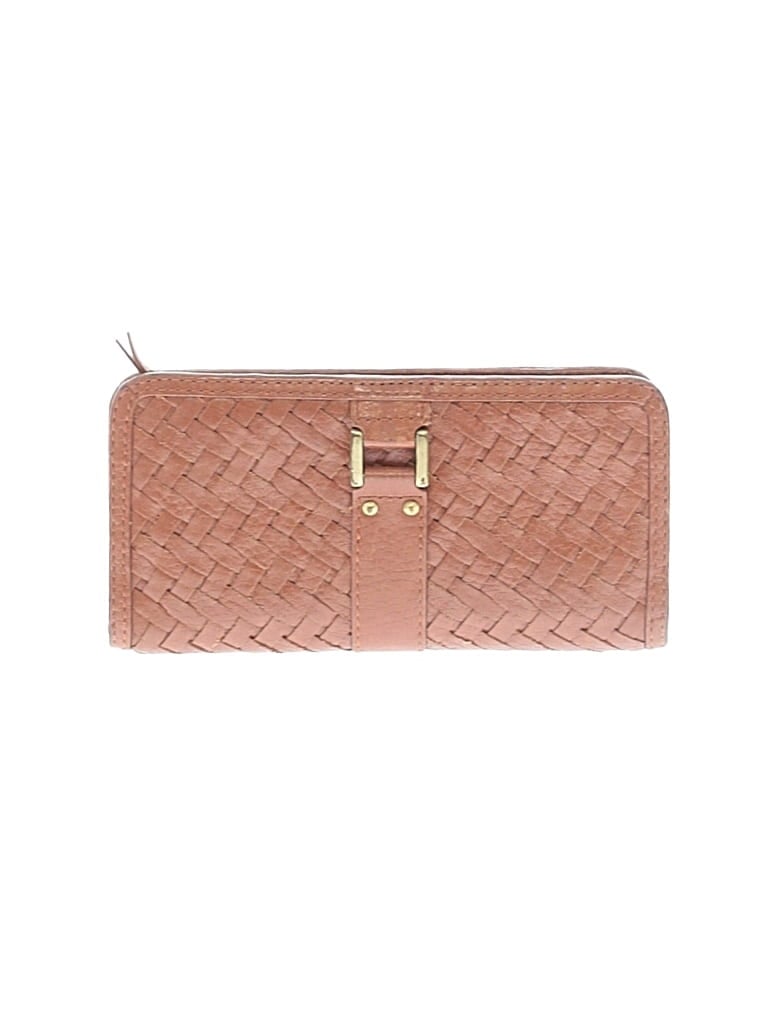 Pre-owned Cole Haan Leather Wallet In Tan