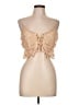 Mara Hoffman Tan Sleeveless Blouse Size L - photo 1