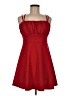 Francesca's Solid Red Cocktail Dress Size M - photo 1