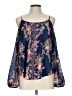Rewind Blue Sleeveless Blouse Size L - photo 1
