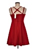 Francesca's Solid Red Cocktail Dress Size M - photo 2