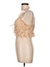Mara Hoffman Tan Sleeveless Blouse Size L - photo 5
