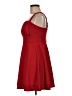 Francesca's Solid Red Cocktail Dress Size M - photo 5