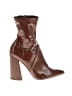 Steve Madden 100% Polyurethane Brown Ankle Boots Size 9 1/2 - photo 1