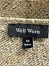 Well Worn Tweed Tan Cardigan Size M - photo 7