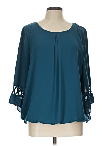 New Directions 3/4 Sleeve Blouse (view 1)