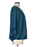 New Directions 100% Polyester Teal 3/4 Sleeve Blouse Size L - photo 4